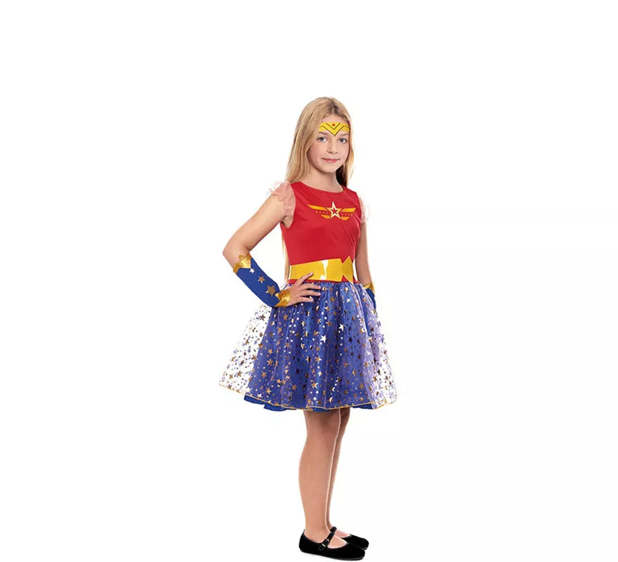 Translation missing: pt-PT.Disfraz de Power Woman para niña