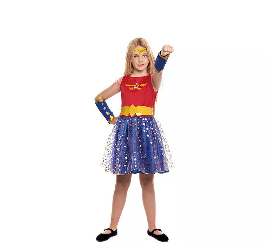 Translation missing: pt-PT.Disfraz de Power Woman para niña
