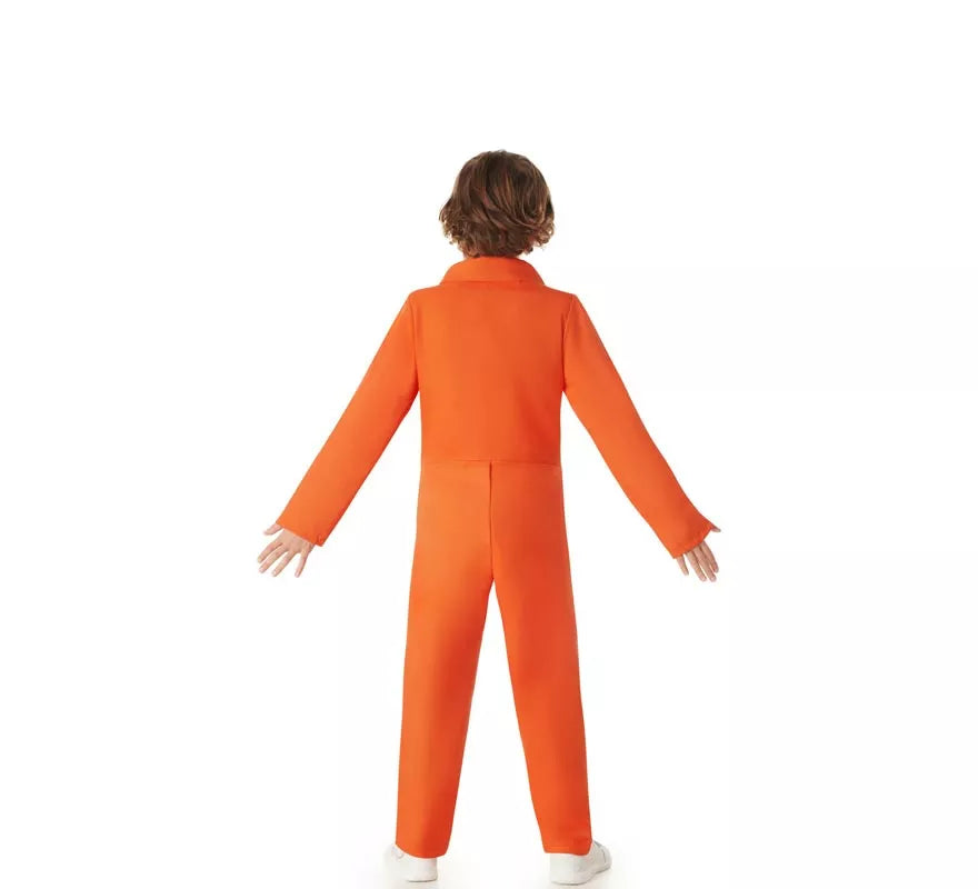 Translation missing: pt-PT.Disfraz de Preso Convicto Naranja para niño