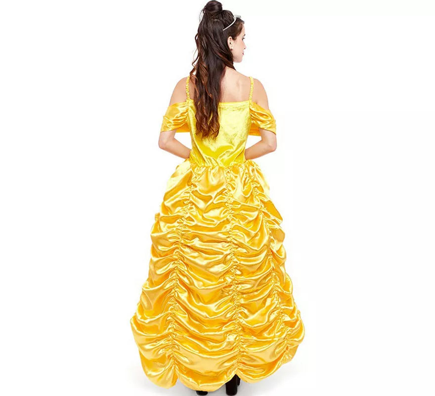 Translation missing: pt-PT.Disfraz de Princesa Amarilla de Cuento para mujer