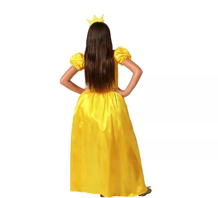 Translation missing: pt-PT.Disfraz de Princesa amarilla para niña