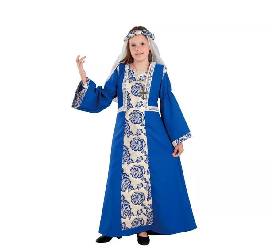 Translation missing: pt-PT.Disfraz de Princesa Azul para niña