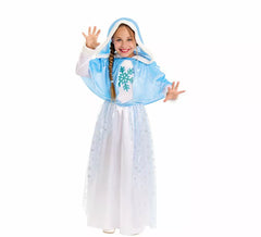 Fato de princesa da neve para menina