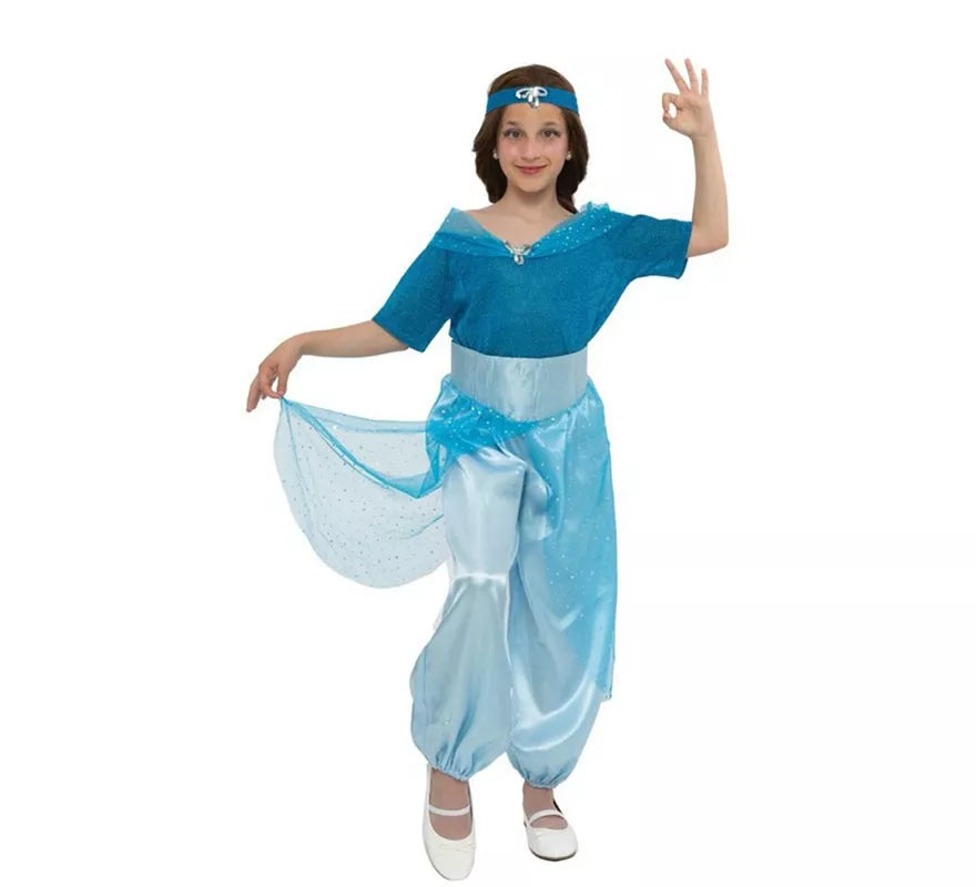 Translation missing: pt-PT.Disfraz de Princesa del Desierto Azul para niña