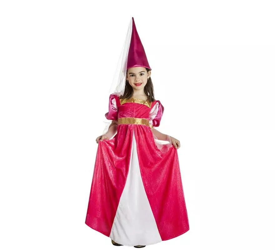 Translation missing: pt-PT.Disfraz de Princesa Medieval de cuento para niña