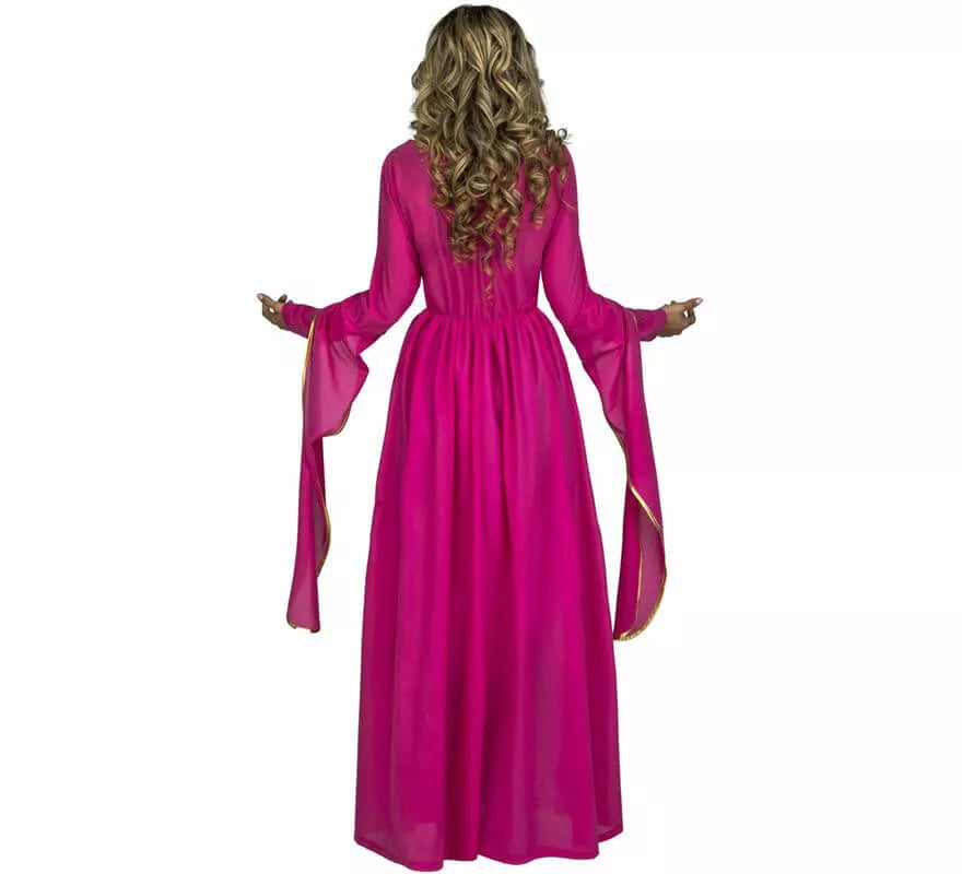 Translation missing: pt-PT.Disfraz de Princesa Medieval Rosa para mujer