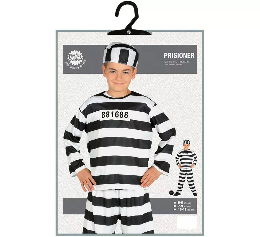 Translation missing: pt-PT.Disfraz de Prisionero para niños