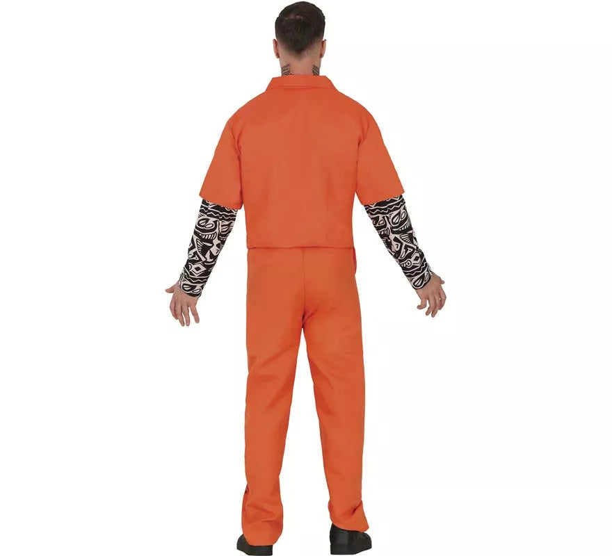 Translation missing: pt-PT.Disfraz de Prisionero Tatuado para hombre
