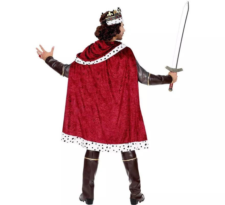 Translation missing: pt-PT.Disfraz de Rey de Guerreros Medieval para hombre