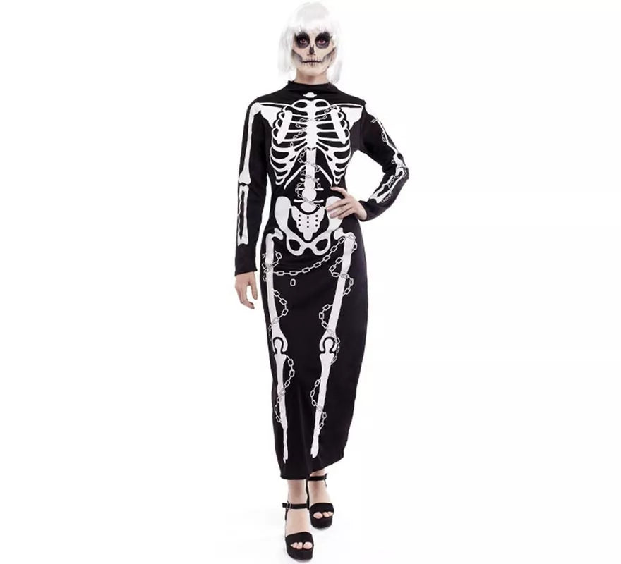 Translation missing: pt-PT.Disfraz de Skull Lady para mujer
