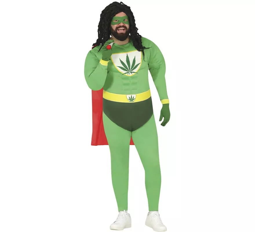 Translation missing: pt-PT.Disfraz de Superhéroe Marihuana para hombre