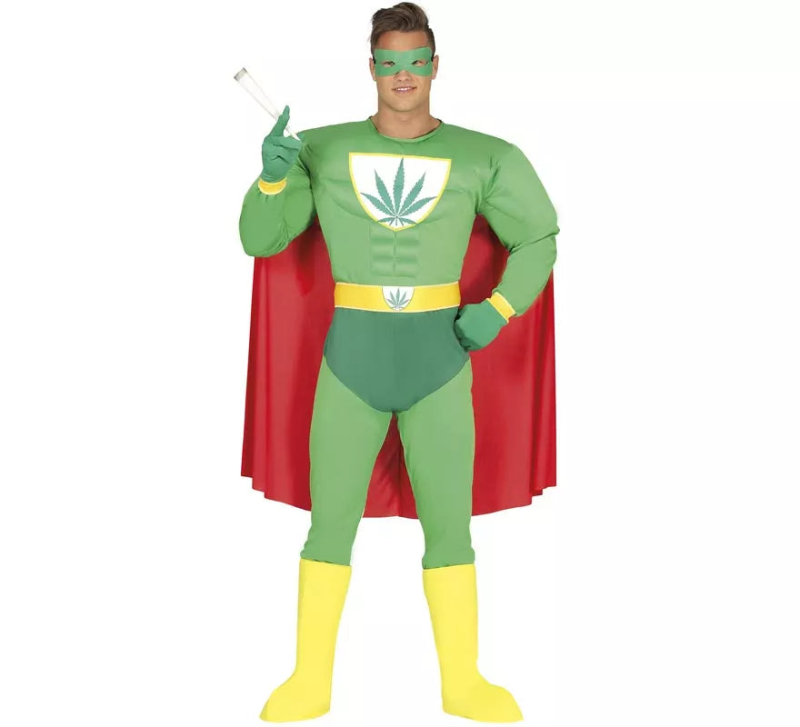 Translation missing: pt-PT.Disfraz de Superhéroe Marihuana para hombre