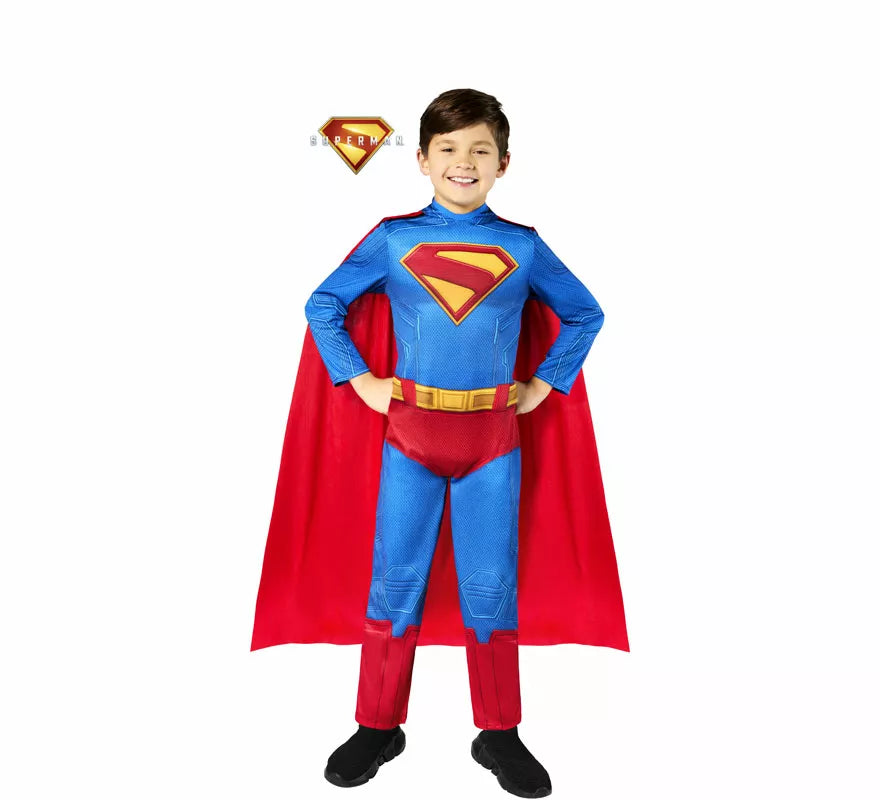 Translation missing: pt-PT.Disfraz de Superman con Capa para niño