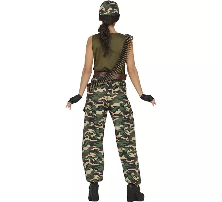 Translation missing: pt-PT.Disfraz de Teniente Soldado para mujer