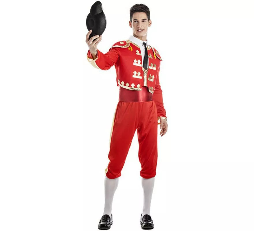 Translation missing: pt-PT.Disfraz de Torero rojo para hombre