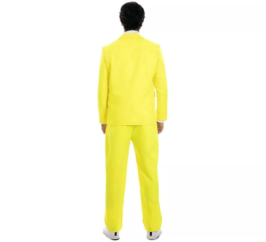 Translation missing: pt-PT.Disfraz de Traje Neón amarillo para hombre