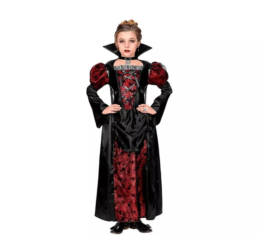 Translation missing: pt-PT.Disfraz de Vampira Gótica para niña