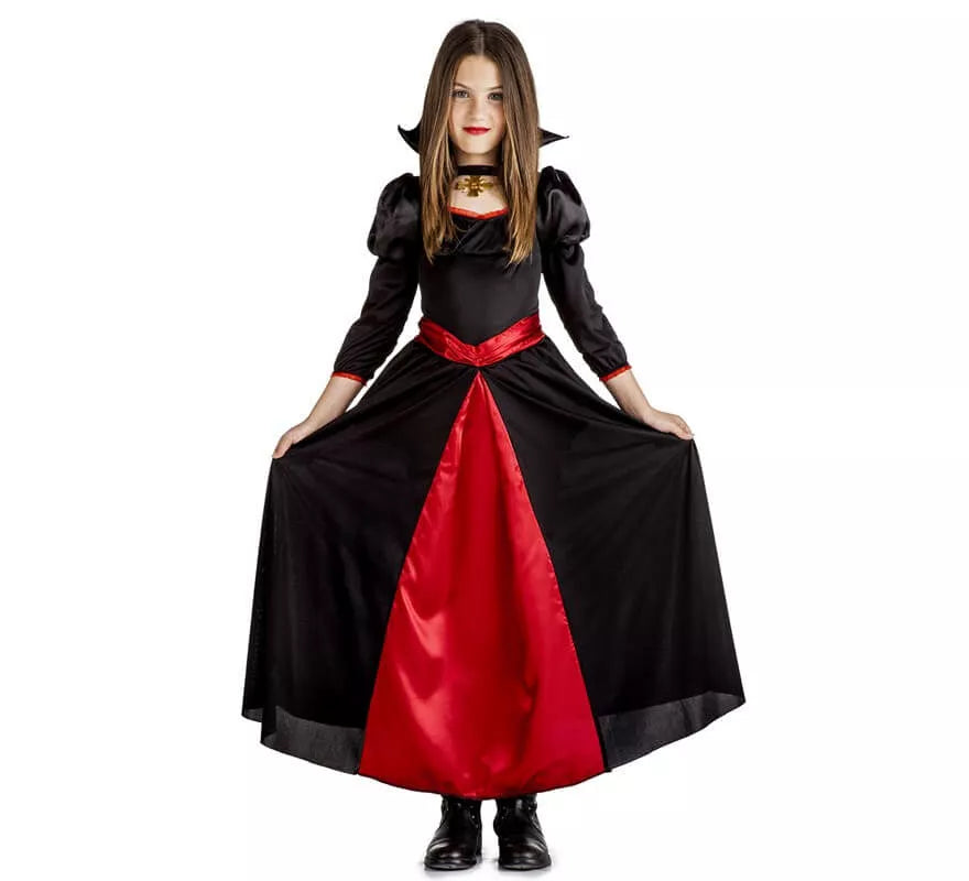 Translation missing: pt-PT.Disfraz de Vampira Gótica para niña