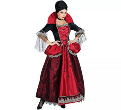 Fato elegante de vampira para mulheres