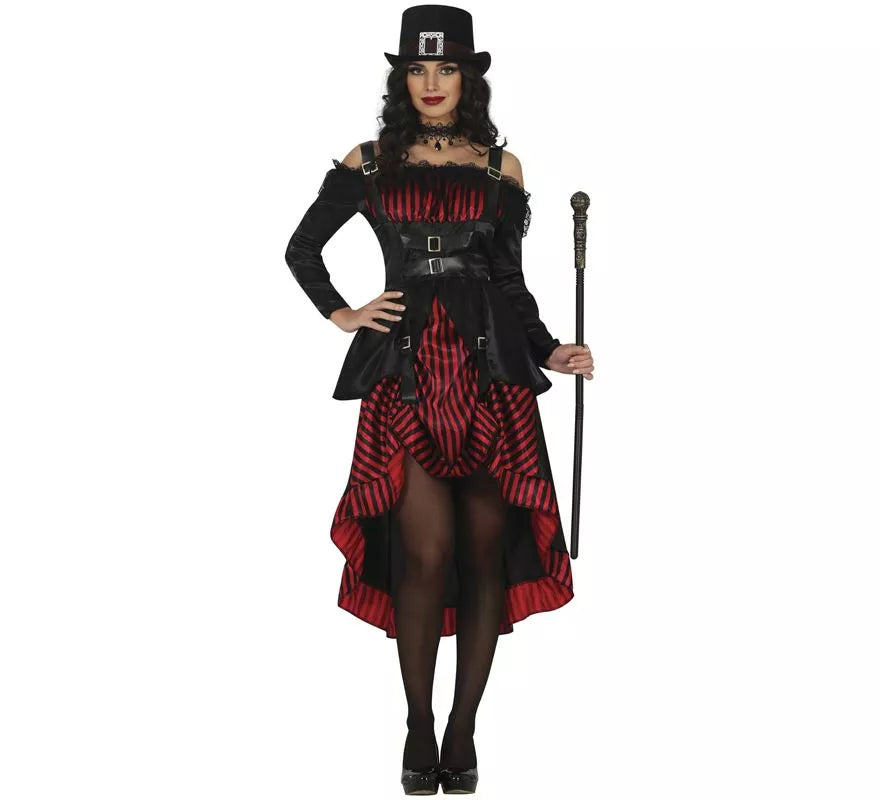 Translation missing: pt-PT.Disfraz de Vampiresa Gótica Steampunk para mujer