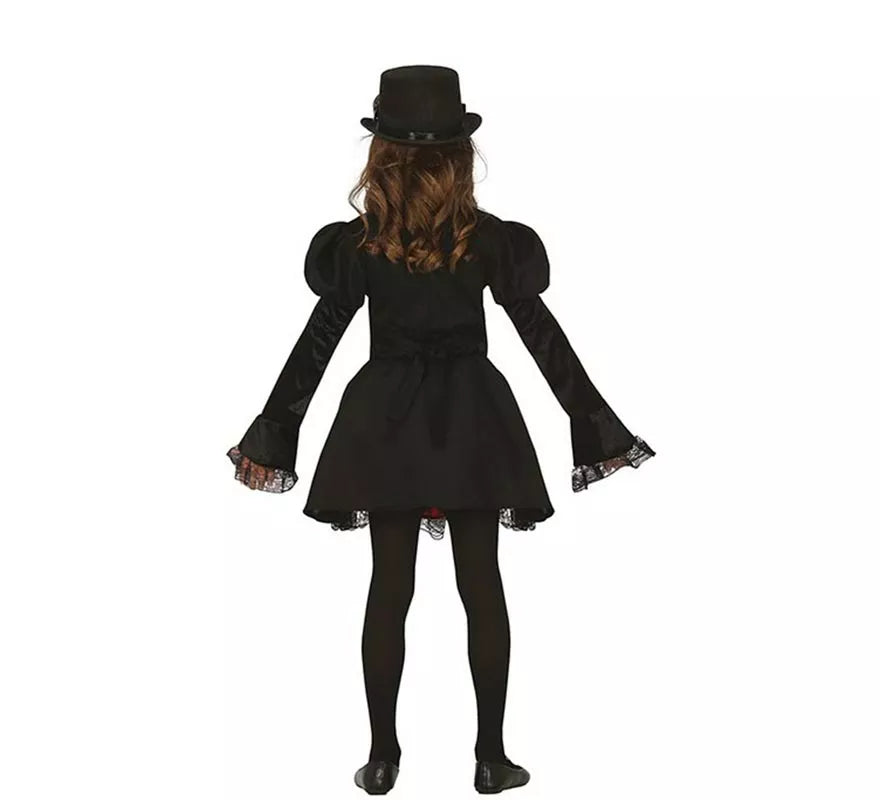 Translation missing: pt-PT.Disfraz de Vampiresa Gótica Steampunk para niña