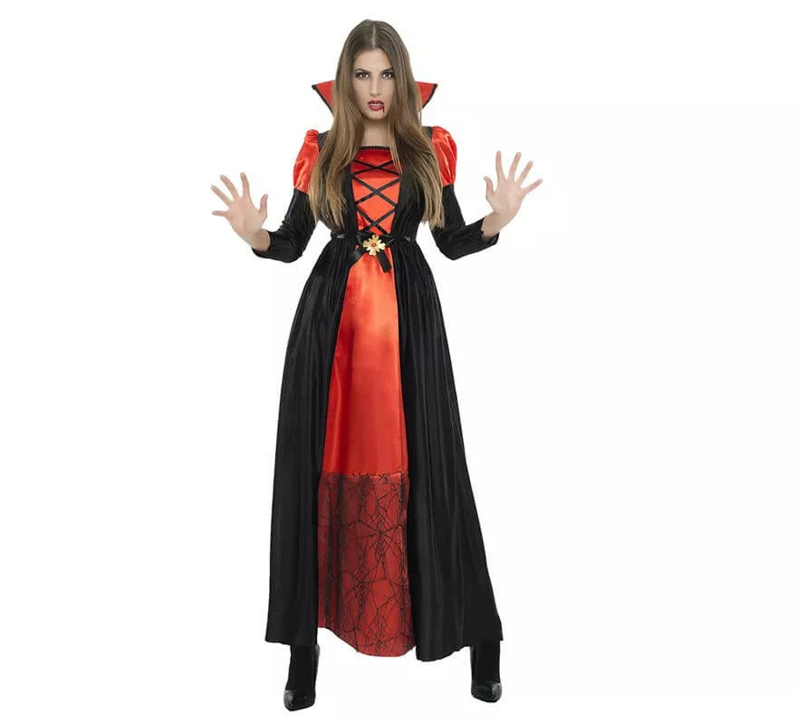 Disfraz de Vampiresa largo para mujer