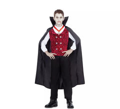 Fato de vampiro clássico para menino