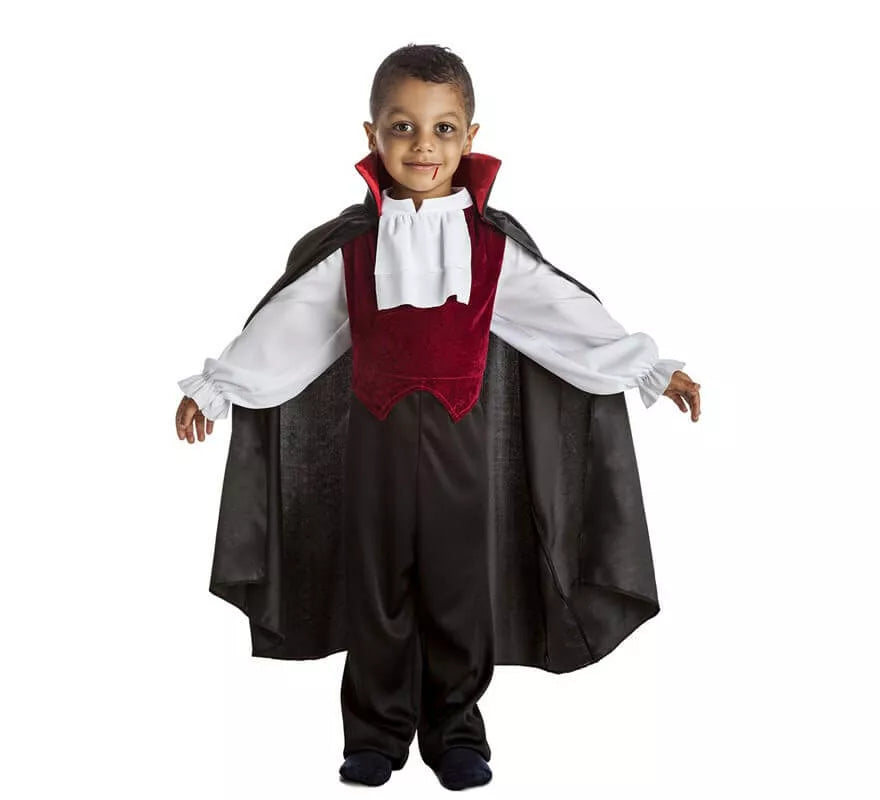 Translation missing: pt-PT.Disfraz de Vampiro con chorrera para niño