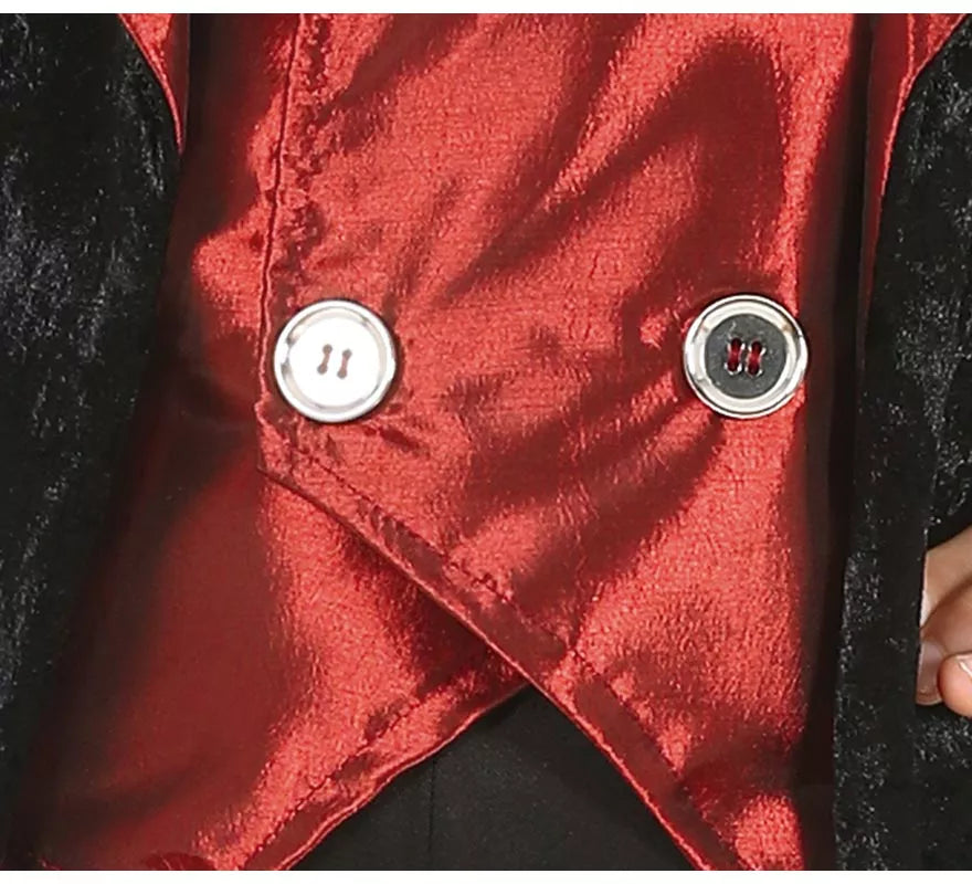Translation missing: pt-PT.Disfraz de Vampiro Elegante con chaleco para niño