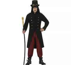 Fato de vampiro gótico para homens