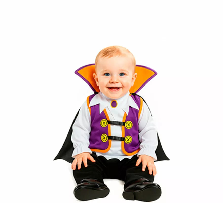 Translation missing: pt-PT.Disfraz de Vampiro Morado para niño y bebé