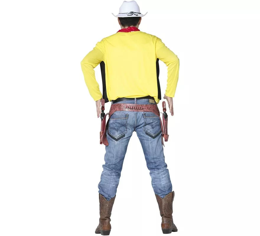Translation missing: pt-PT.Disfraz de Vaquero amarillo para hombre