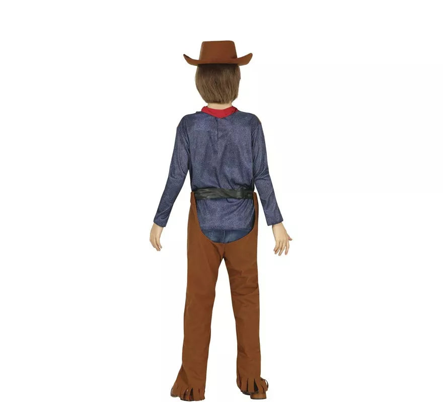 Translation missing: pt-PT.Disfraz de Vaquero Clásico con chaleco para niño