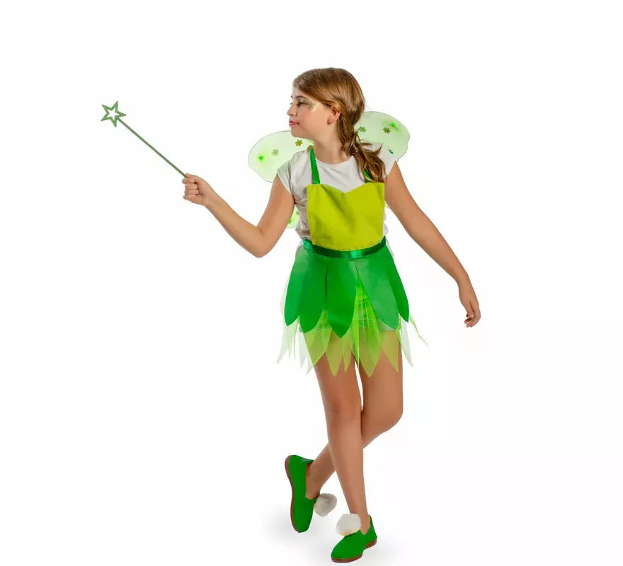Translation missing: pt-PT.Kit o disfraz Green Fairy para niña