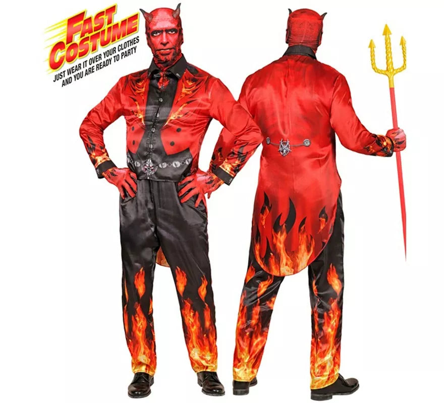 Translation missing: pt-PT.Disfraz Express de Diablo para hombre