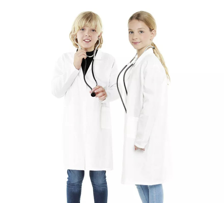 Translation missing: pt-PT.Disfraz o Bata Blanca de Médico o Laboratorio para niños