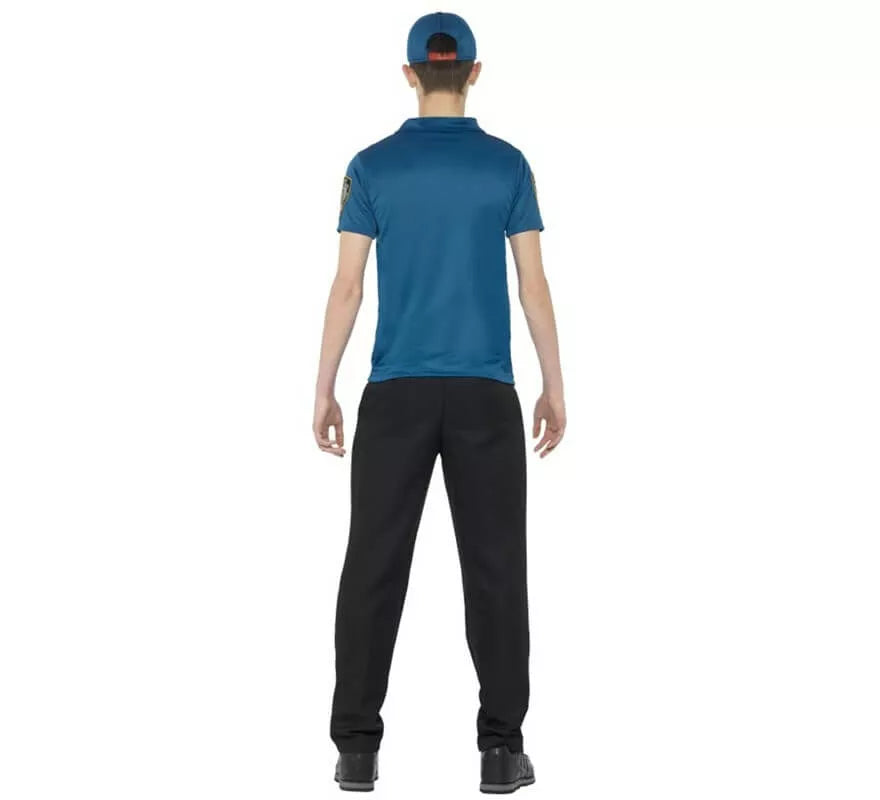 Translation missing: pt-PT.Disfraz o Kit de Policía para hombre: Camiseta, Gorra y gafas