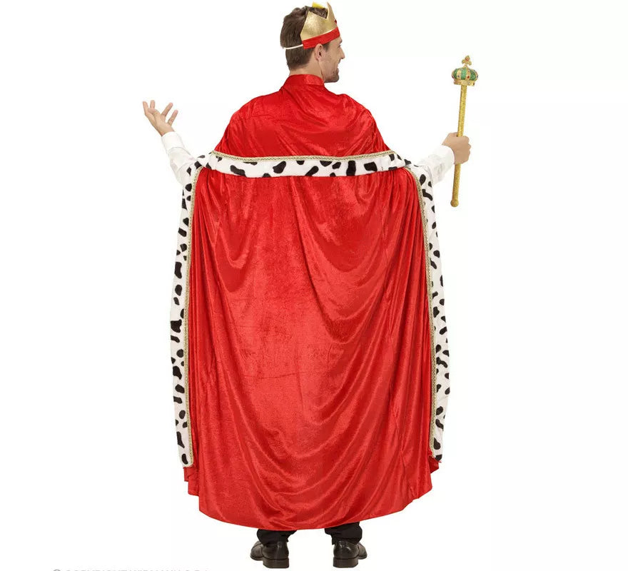Translation missing: pt-PT.Disfraz o Kit de Rey Mago Gaspar o Medieval para hombre: Capa y Corona