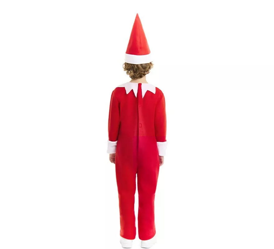 Translation missing: pt-PT.Disfraz de Elfo travieso de la Navidad con gorro para niños