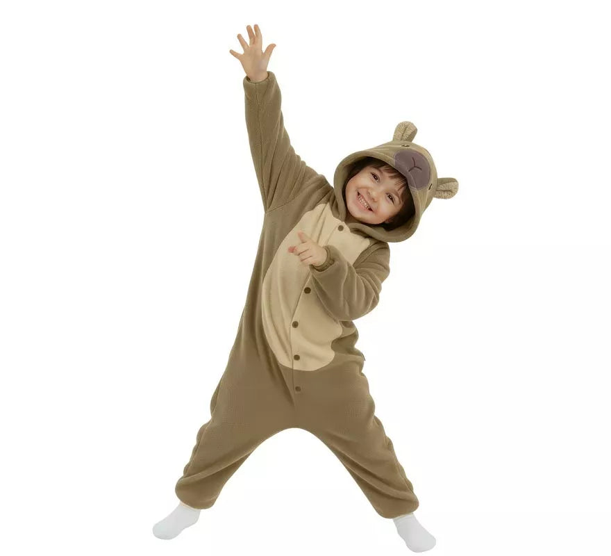Translation missing: pt-PT.Disfraz o Pijama de Capibara para niños