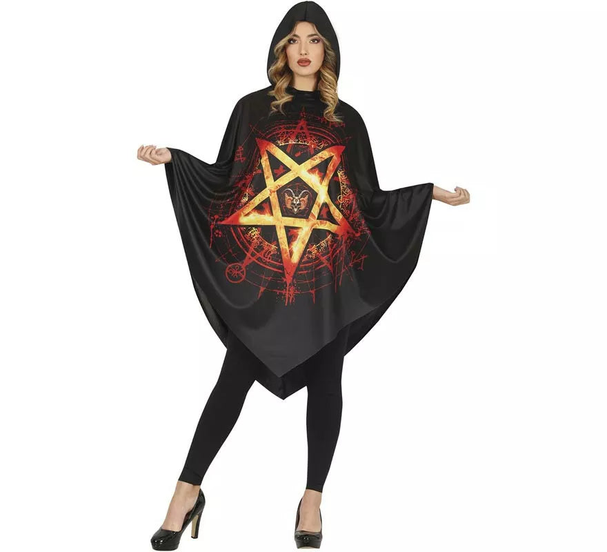 Translation missing: pt-PT.Disfraz o Poncho de Estrella Diabólica para mujer