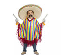 Disfraz o Poncho de Mexicano para niño
