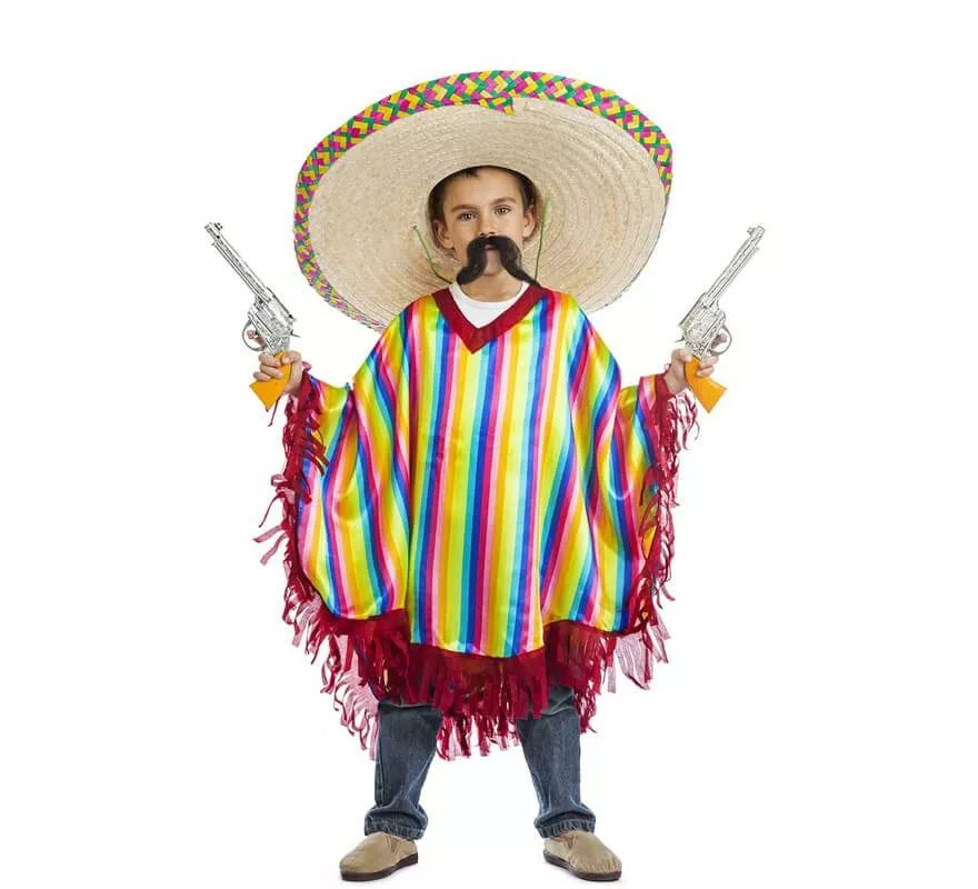 Translation missing: pt-PT.Disfraz o Poncho de Mexicano para niño