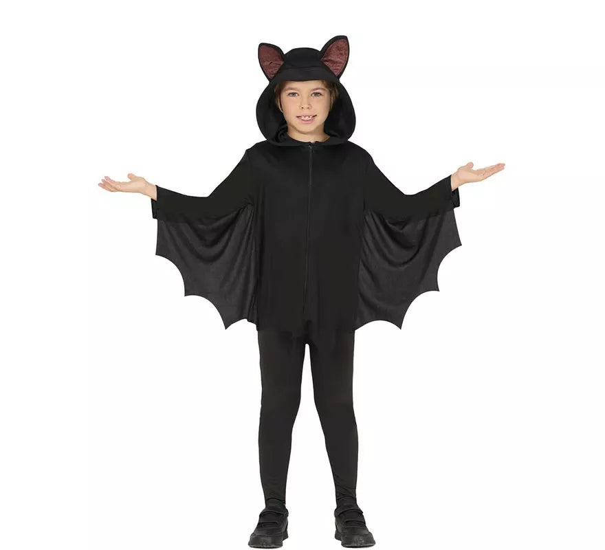 Translation missing: pt-PT.Disfraz o Poncho de Murciélago para niños