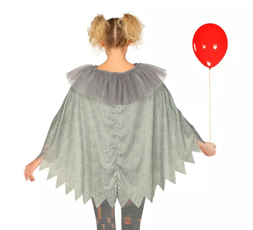 Translation missing: pt-PT.Disfraz o Poncho de Payaso Aterrador para adultos