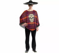 Disfraz o Poncho Mexicano de Catrina para hombre