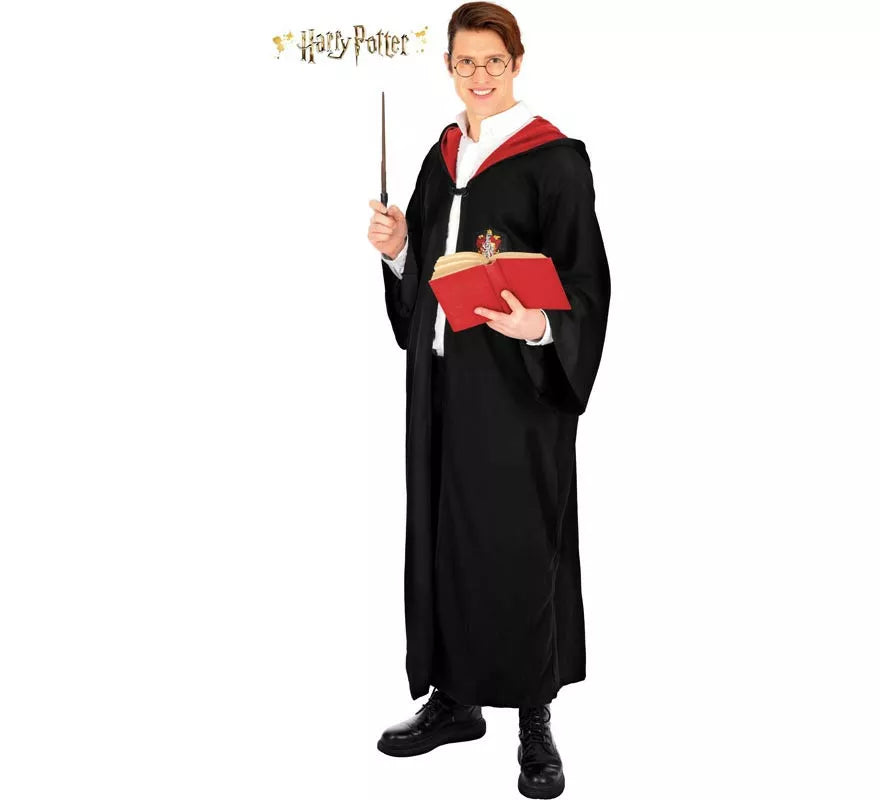Translation missing: pt-PT.Disfraz o Túnica de Harry Potter con capucha deluxe para hombre