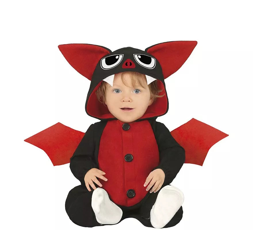 Translation missing: pt-PT.Disfraz Pijama de Murciélago Vampiro para bebé