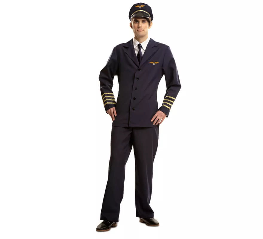 Disfraz Piloto de Vuelo Comercial para hombre