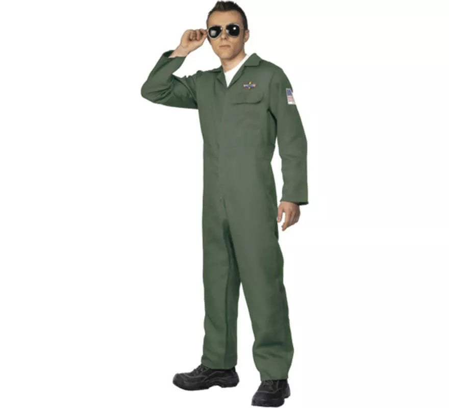 Translation missing: pt-PT.Disfraz Piloto ejército del Aire USA para Hombre